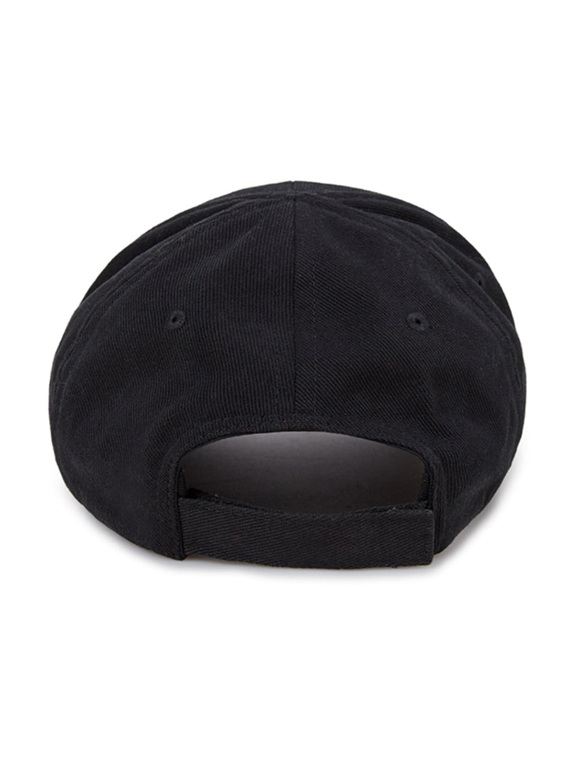 Balenciaga Black Baseball 'Crew' Cap